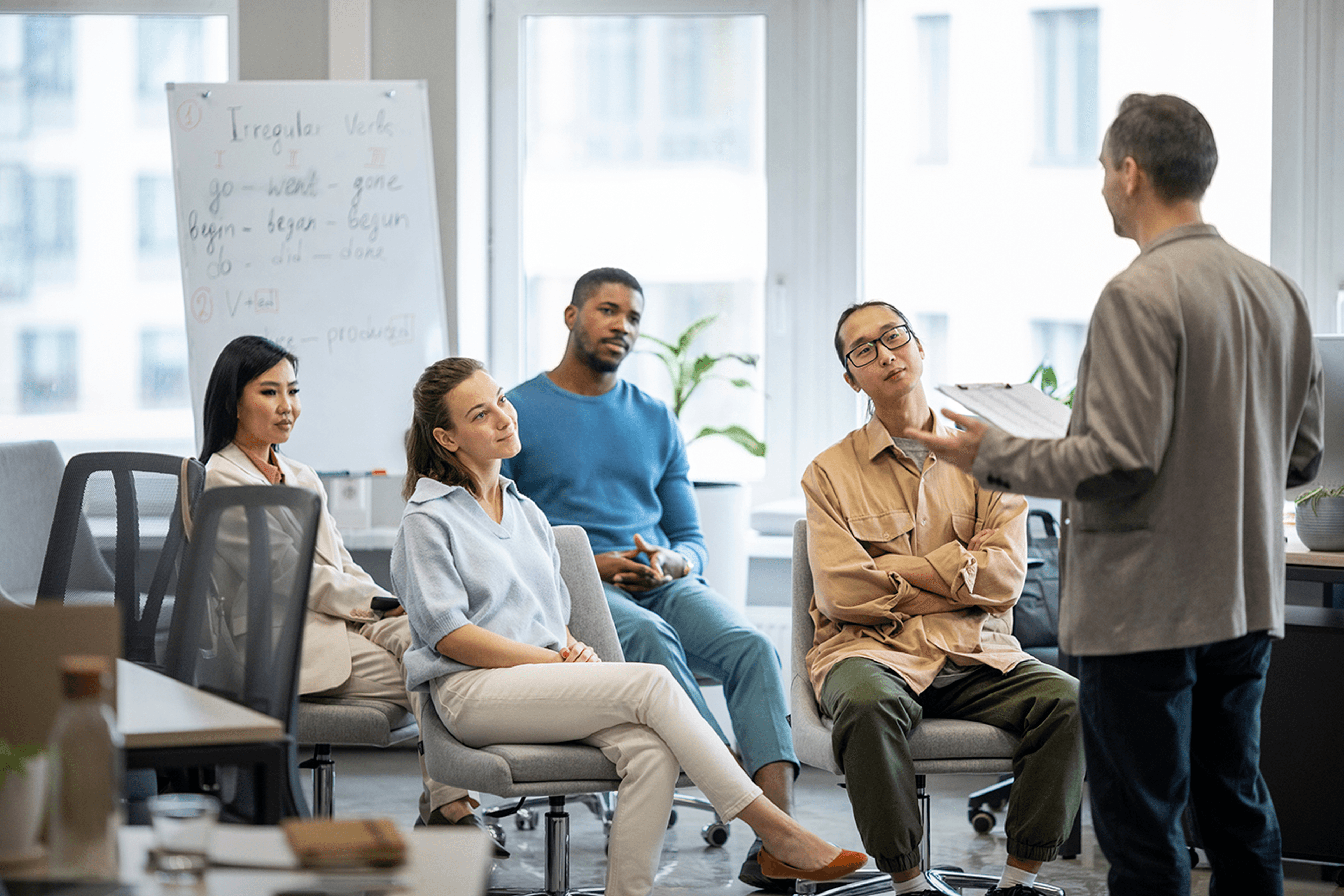 People learning together